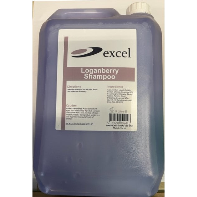 Excel Loganberry Shampoo 5L
