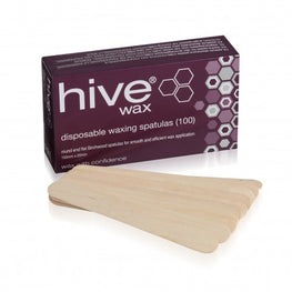 Hive Disposable Wooden Spatulas (100) 15cm x 2cm