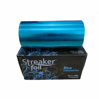 Streaker Foil Blue  12cm x 100m Coloured Foil